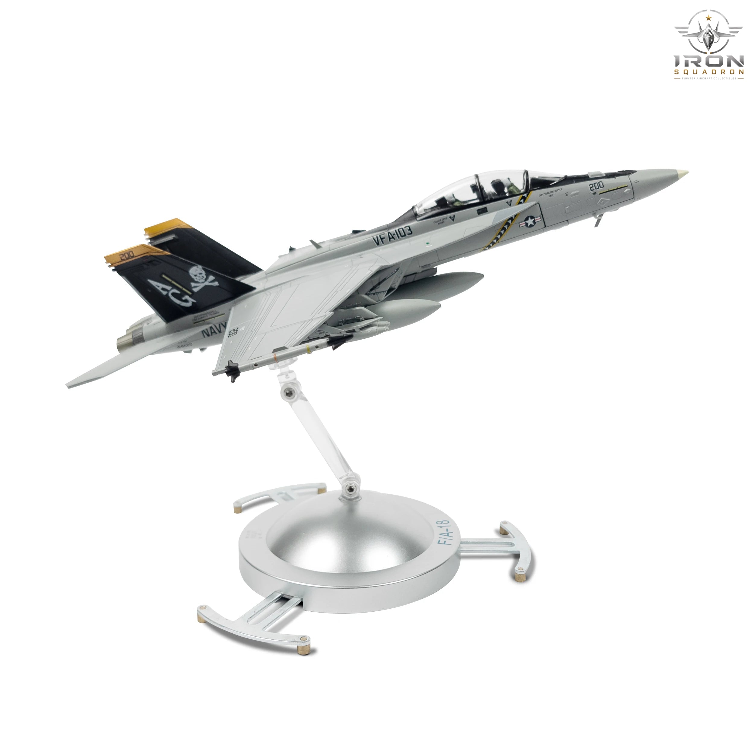 F/A-18F Super Hornet — VFA-103 Jolly Rogers 1:72 Diecast Model - image 1