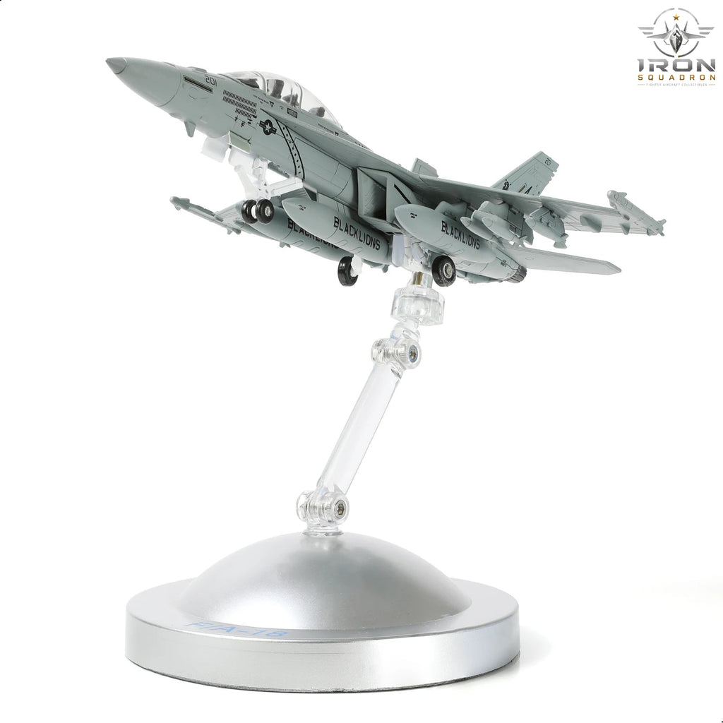 F/A-18 Super Hornet — VFA-213 Black Lions 1:100 Diecast Model - image 5