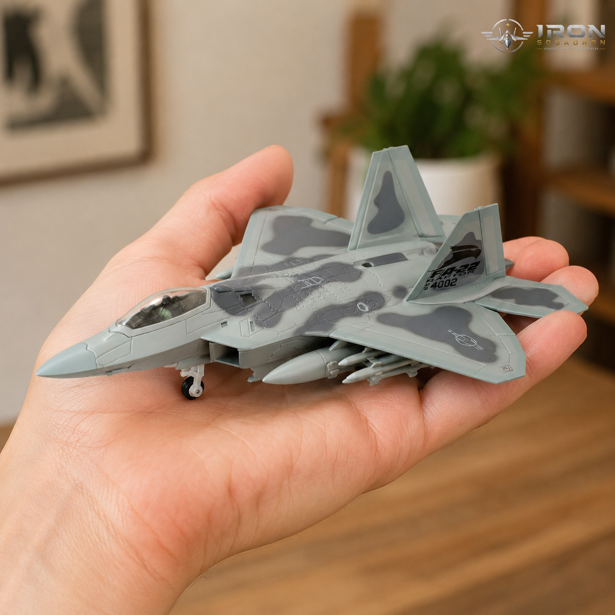 Iron Squadron™ F-22 Raptor "Old Reliable" AF91 4002