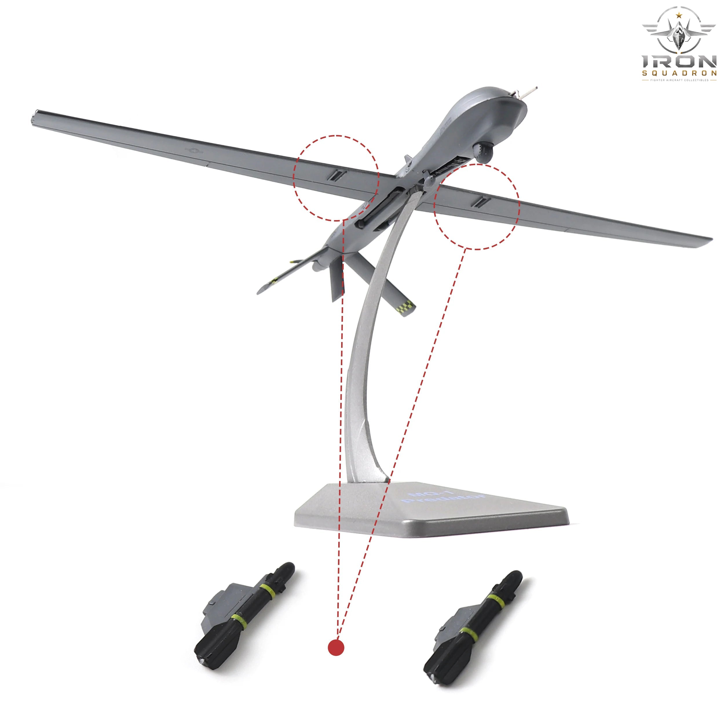 MQ-1 Predator — 432nd Wing 1:72 Diecast Model - image 5