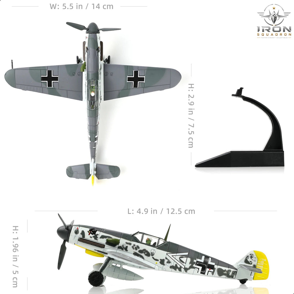 Messerschmitt Bf 109 — Desert 1:72 Diecast Model - image 2