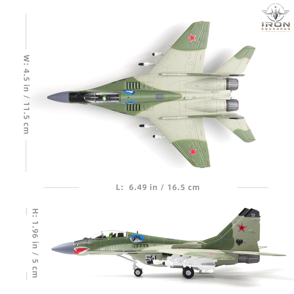 MiG-29 Fulcrum — 1:100 Diecast Model - image 2