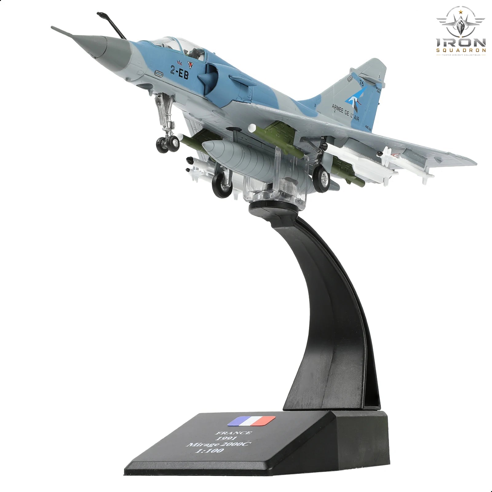 Mirage 2000 — French Air Force 1:100 Diecast Model - image 1