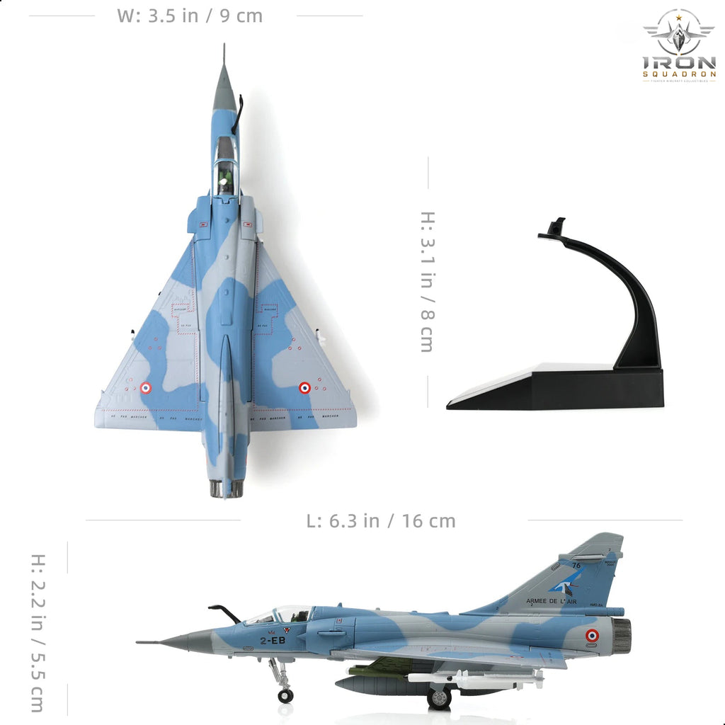 Mirage 2000 — French Air Force 1:100 Diecast Model - image 2