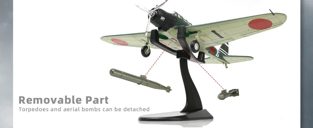 Nakajima B5N Kate — Type 97 1:72 Diecast Model - image 4