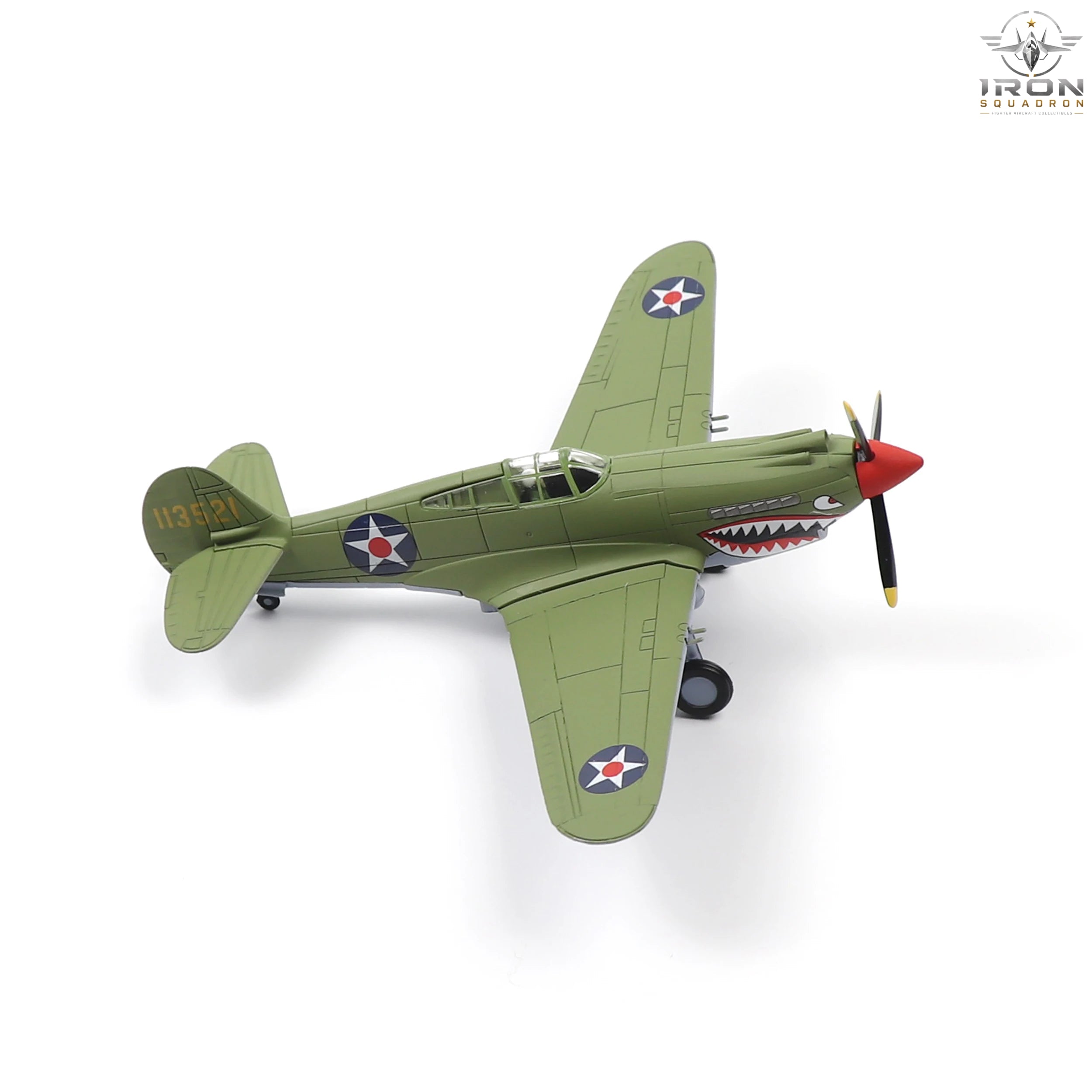 P-40 Tomahawk — Flying Tigers AVG 1:72 Diecast Model - image 4