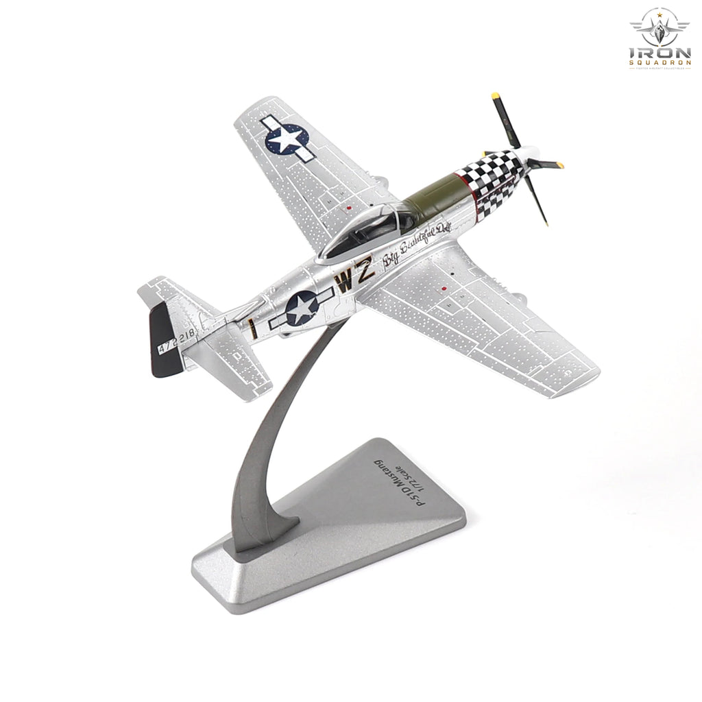P-51D Mustang — Bare Metal 1:72 Diecast Model - image 1