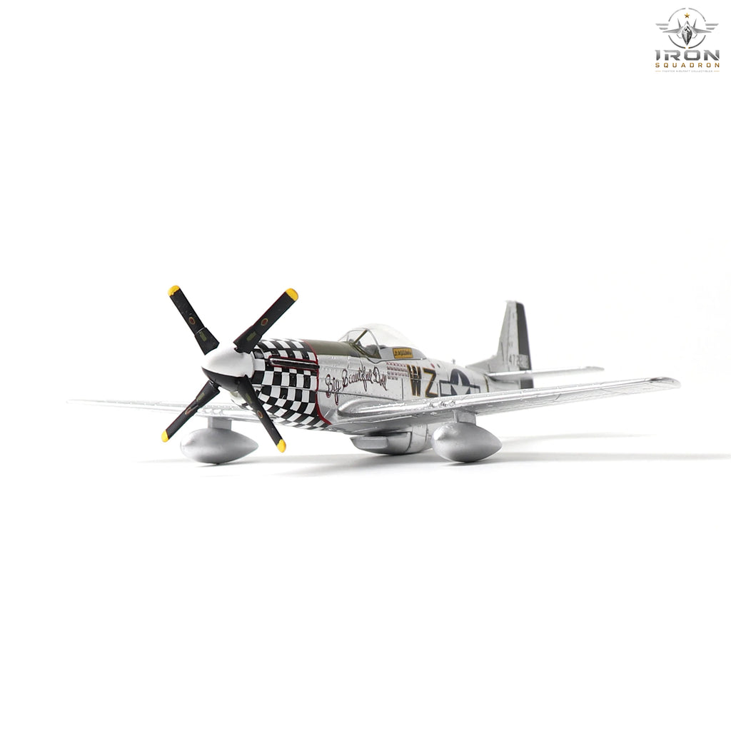 P-51D Mustang — Bare Metal 1:72 Diecast Model - image 3