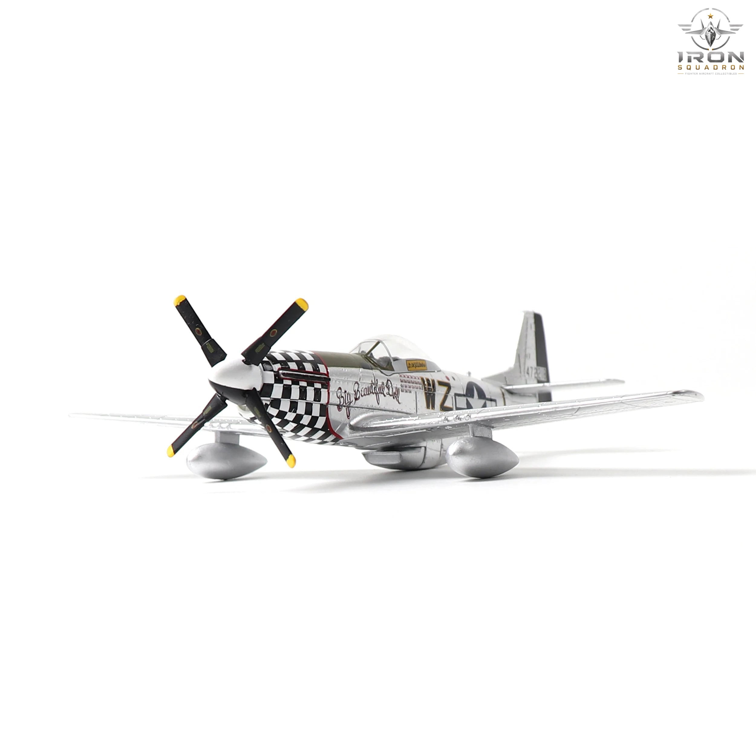 P-51D Mustang — Bare Metal 1:72 Diecast Model - image 3