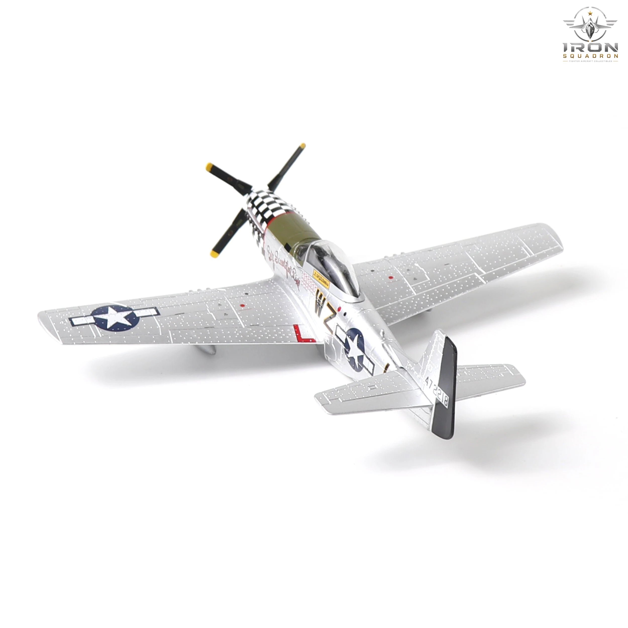 P-51D Mustang — Bare Metal 1:72 Diecast Model - image 4