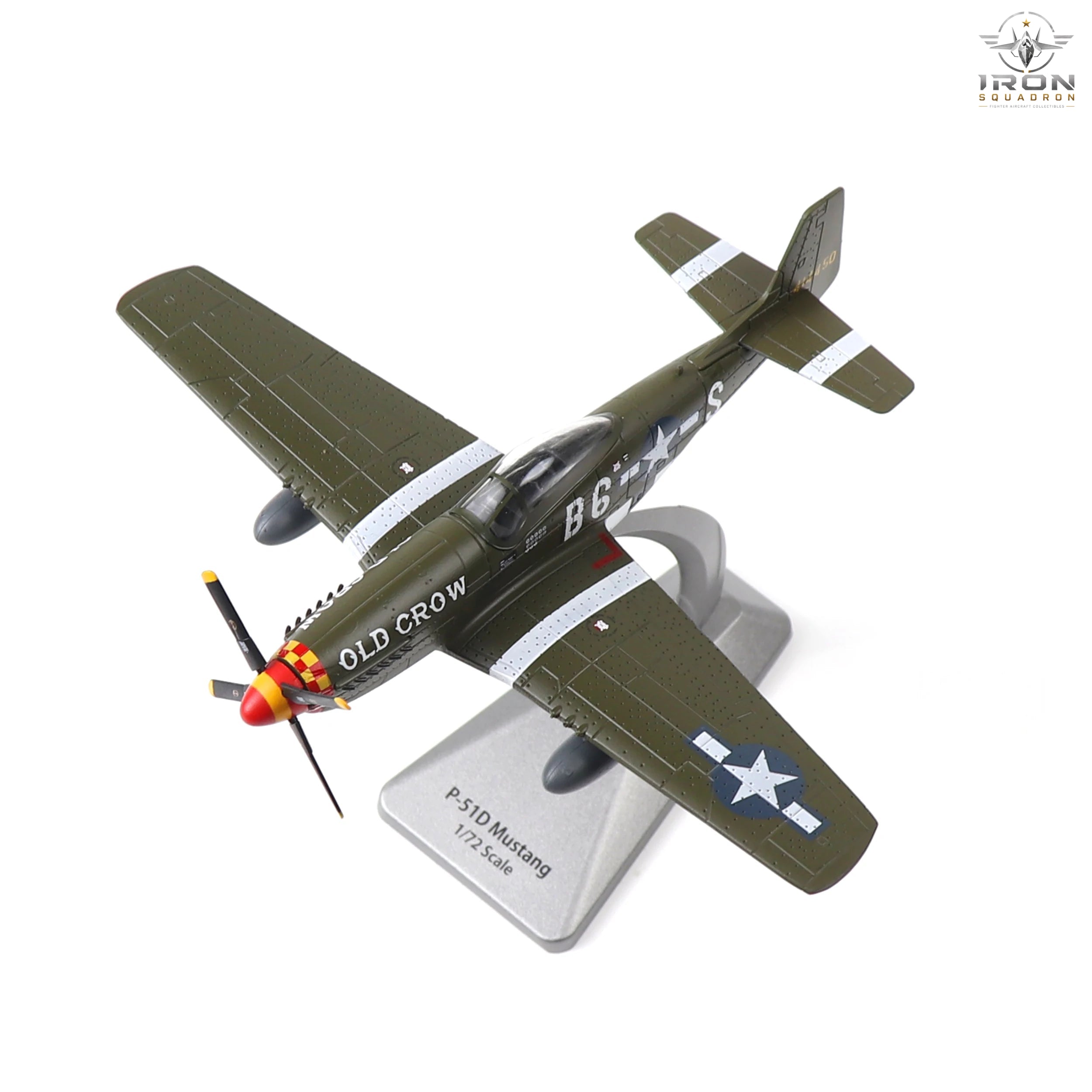 P-51D Mustang — "Old Crow" (Bud Anderson) 1:72 Diecast Model - image 4