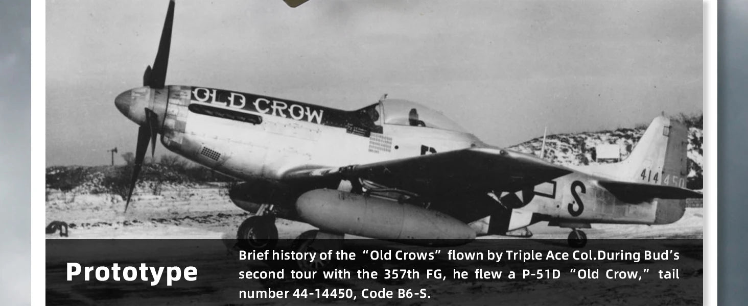 P-51D Mustang — "Old Crow" (Bud Anderson) 1:72 Diecast Model - image 9
