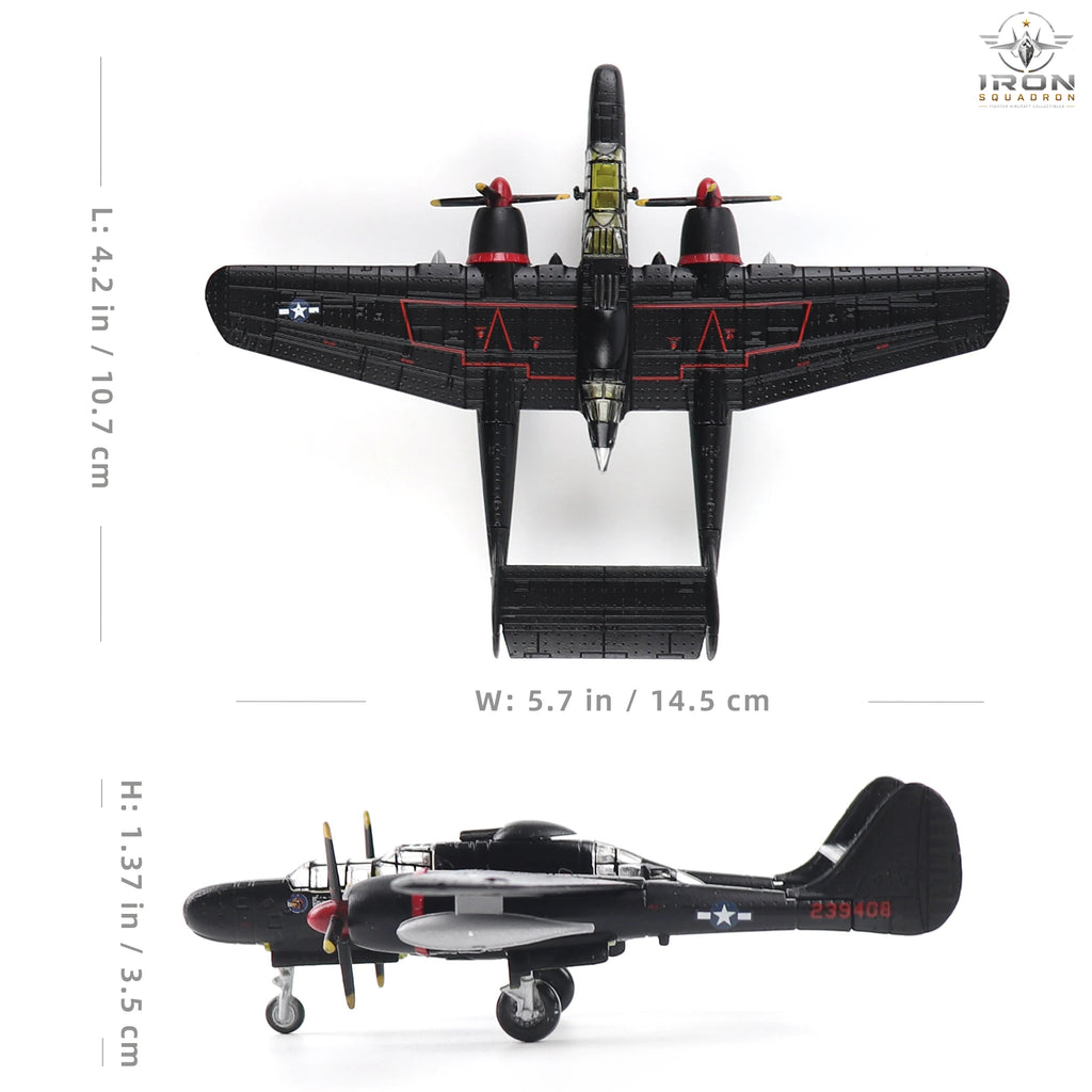 P-61 Black Widow — Night Fighter 1:144 Diecast Model - image 8