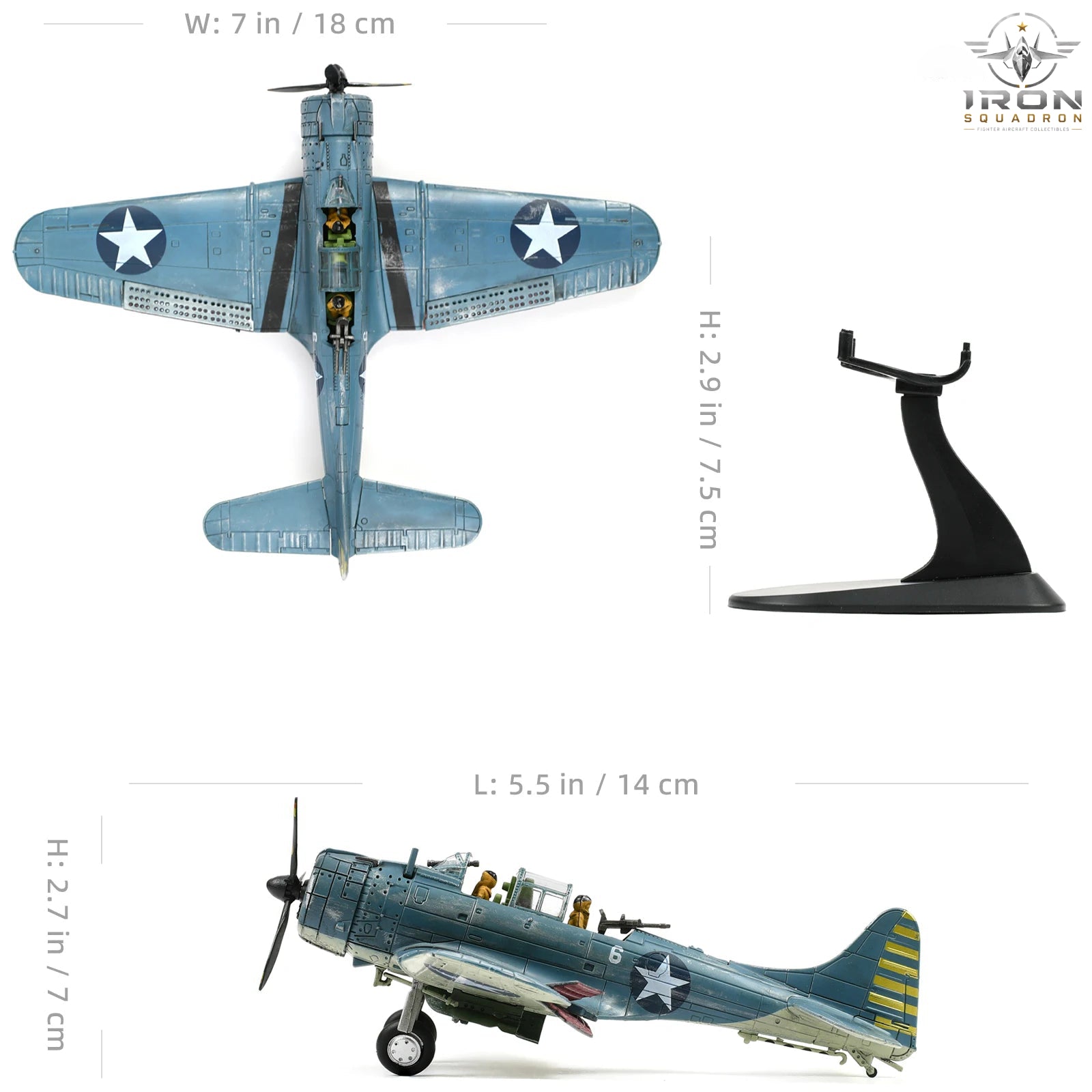 SBD Dauntless — Midway 1:72 Diecast Model - image 2