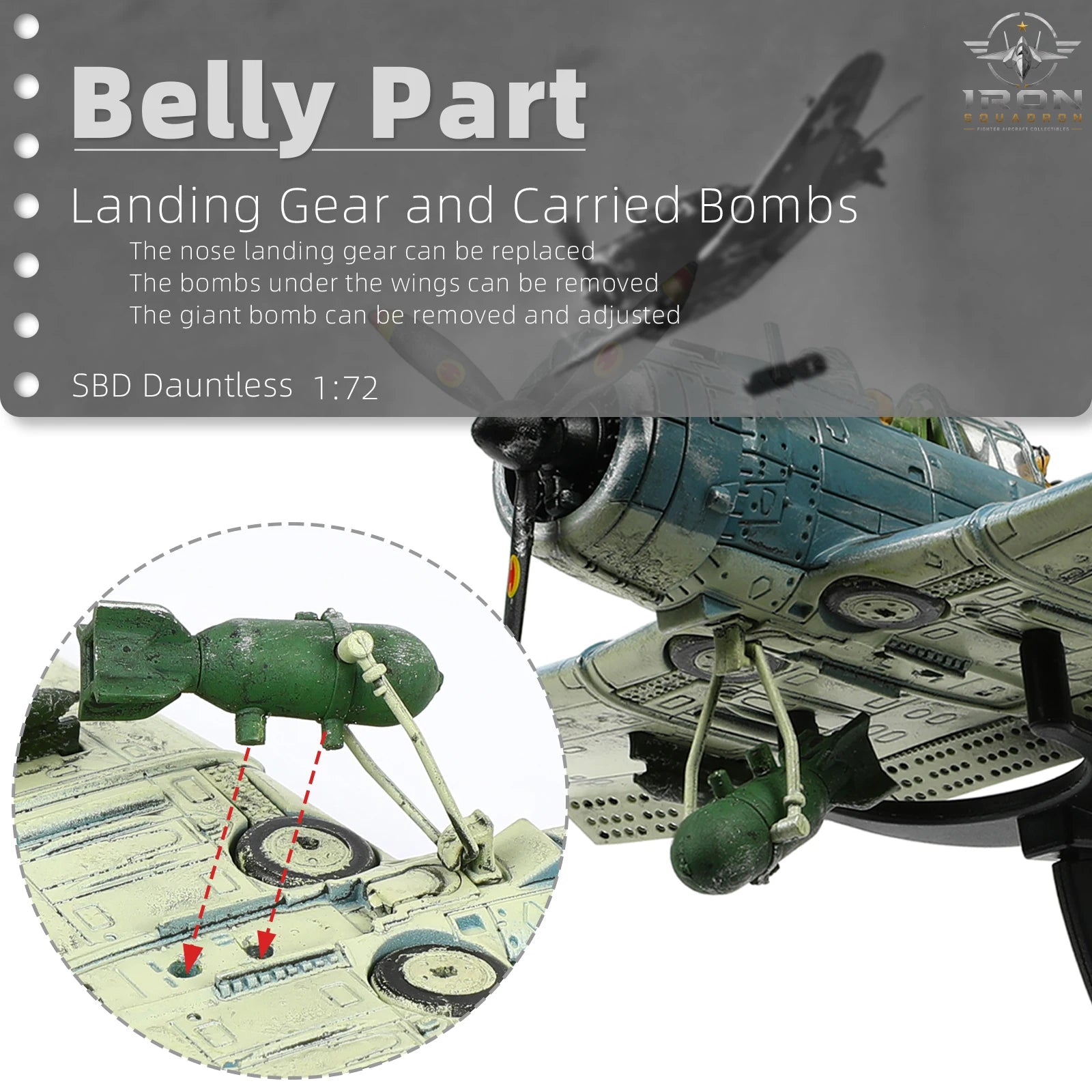 SBD Dauntless — Midway 1:72 Diecast Model - image 4