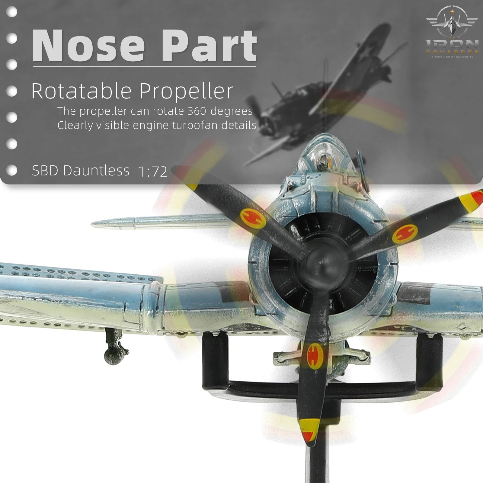 SBD Dauntless — Midway 1:72 Diecast Model - image 5