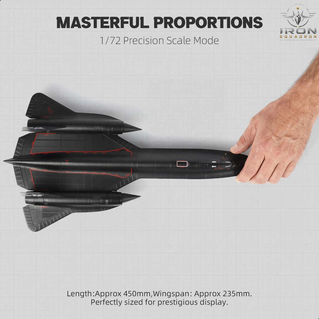 SR-71 Blackbird — 1:72 Diecast Model - image 3