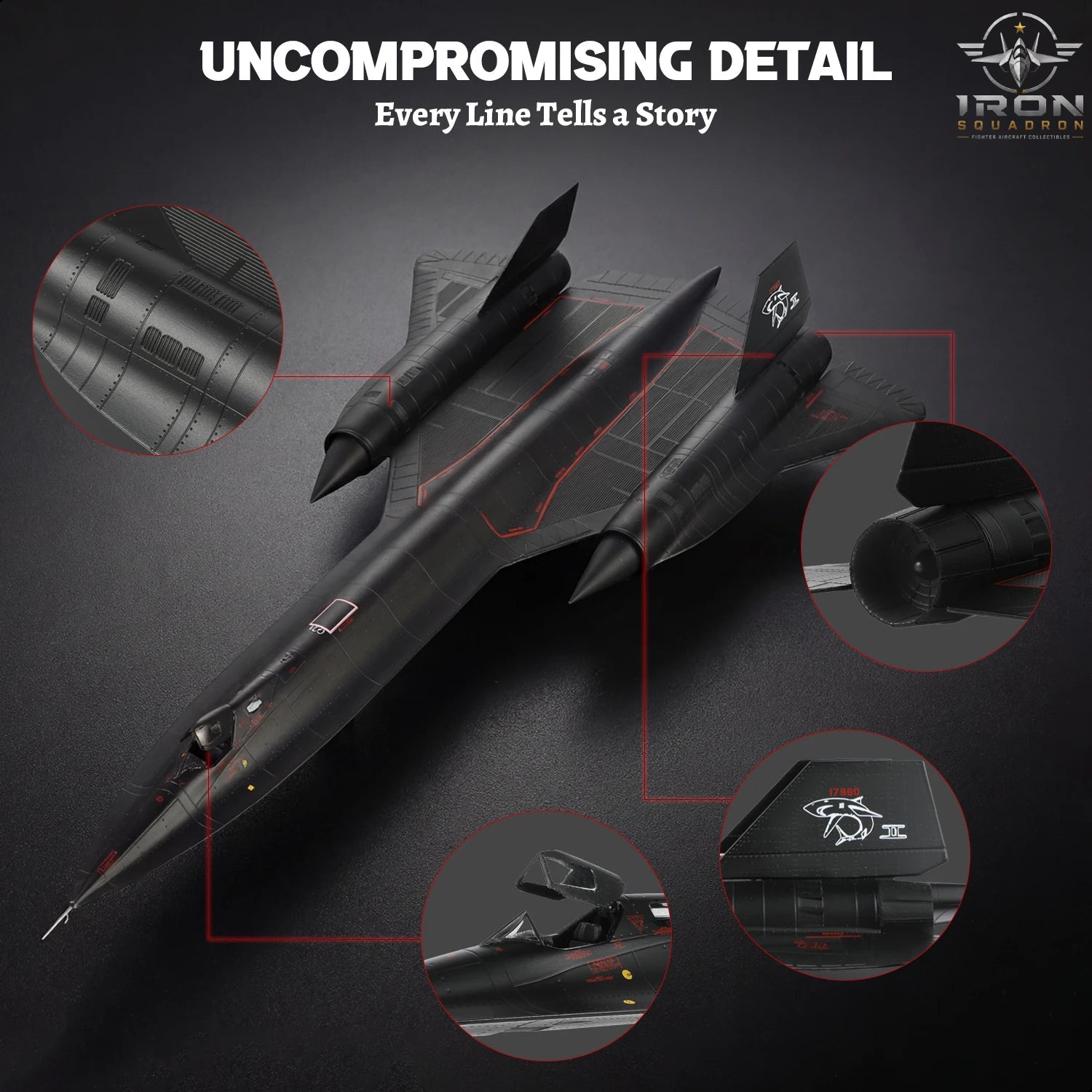 SR-71 Blackbird — 1:72 Diecast Model - image 4