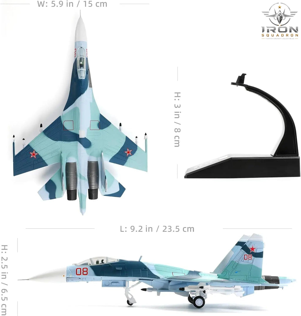 Su-27 Flanker — 1:100 Diecast Model - image 2