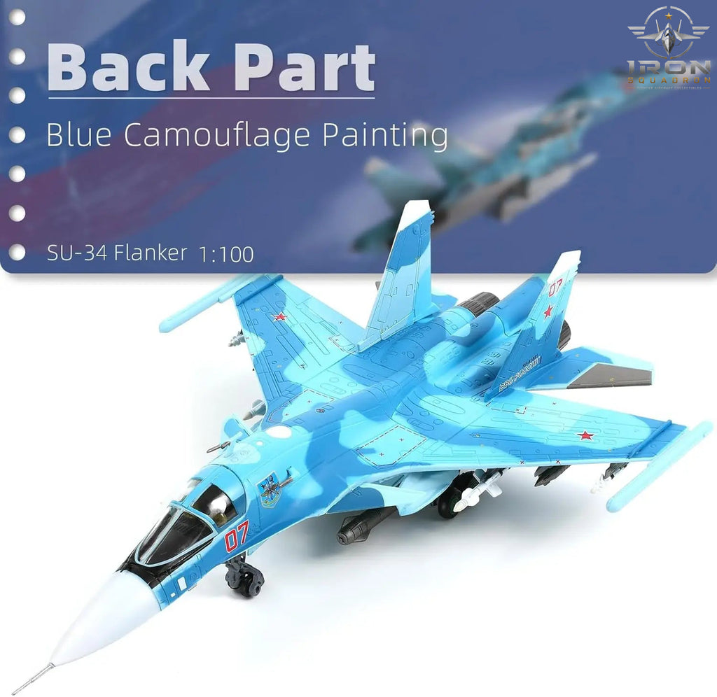 Su-34 Fullback — 1:100 Diecast Model - image 6