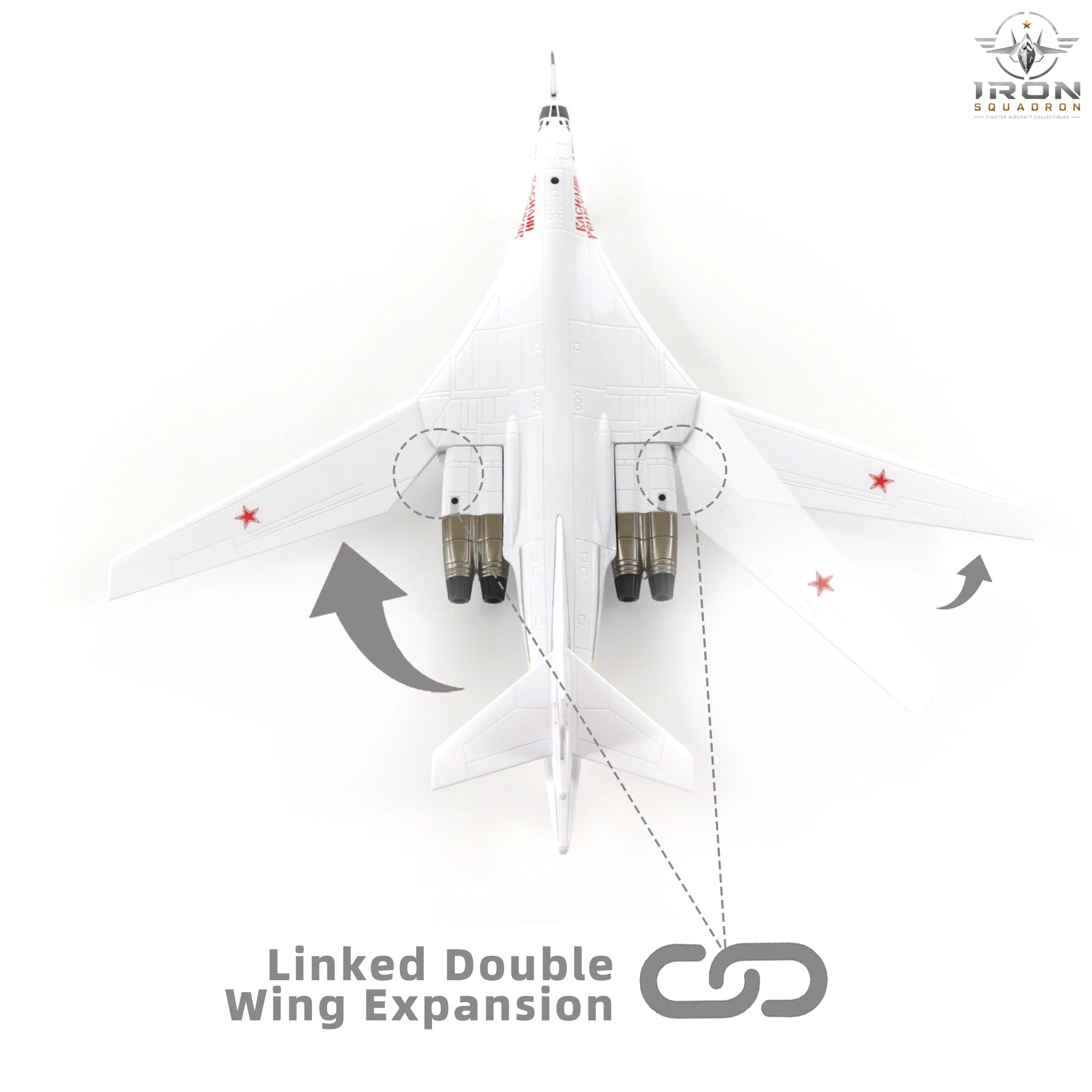 Tu-160 Blackjack — 1:144 Diecast Model - image 3