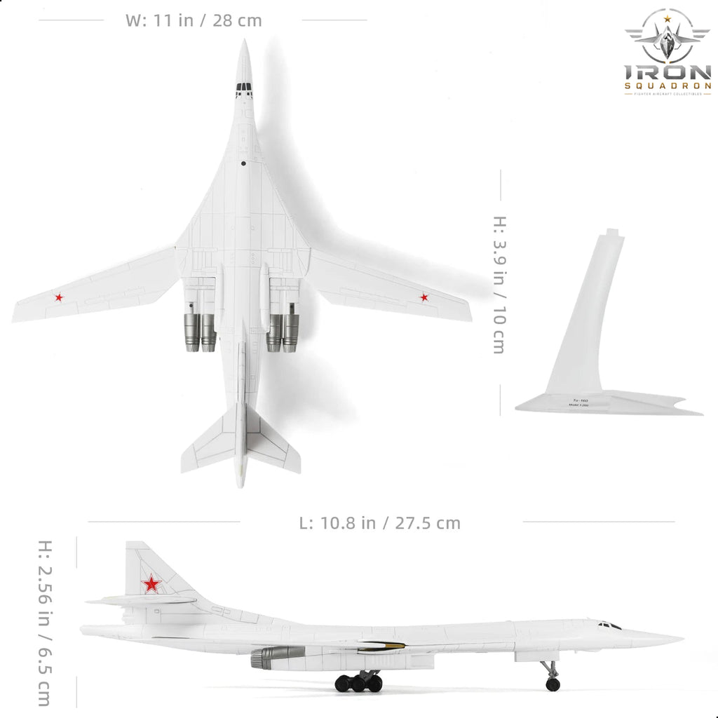 Tu-160 Blackjack — 1:200 Diecast Model - image 4