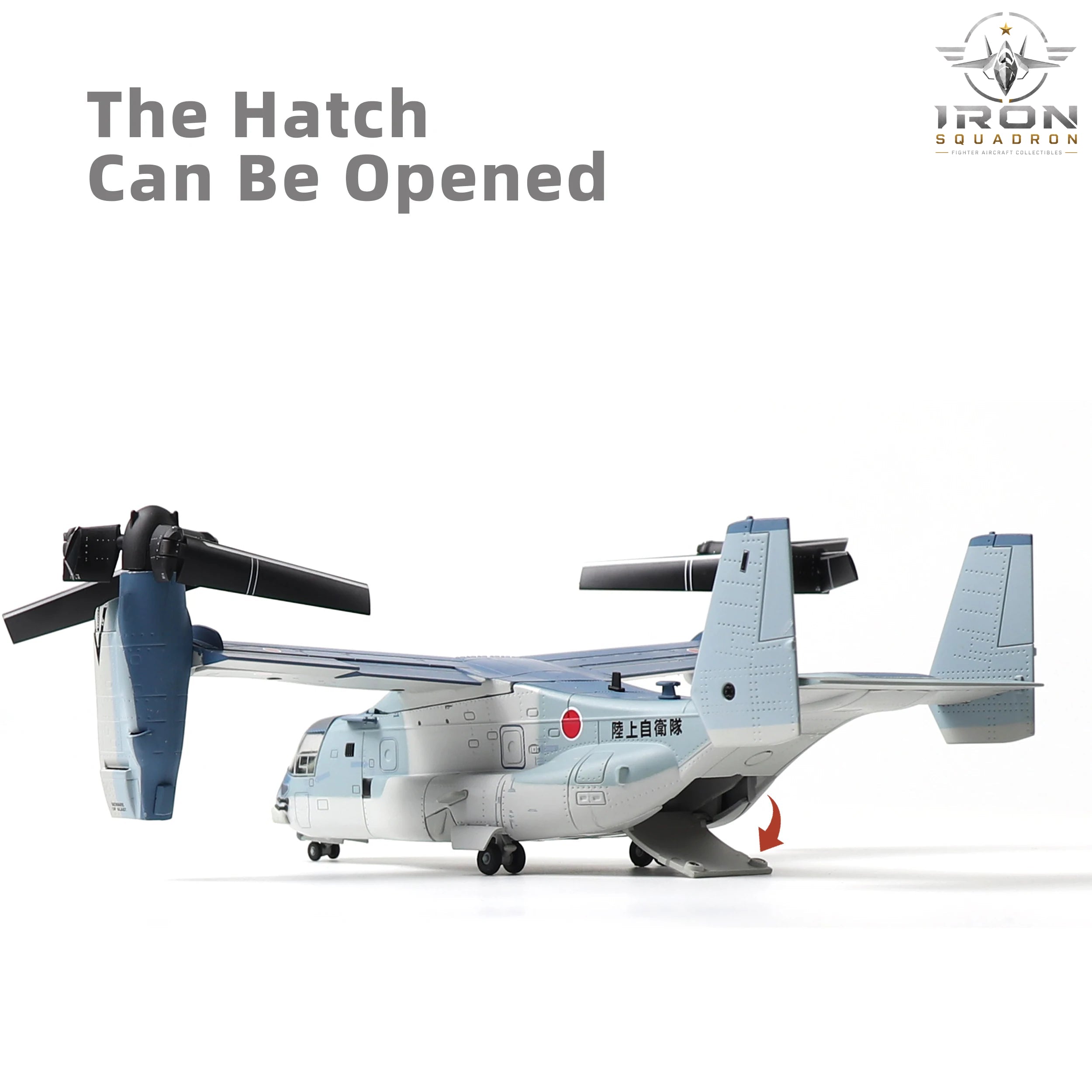 V-22 Osprey — JGSDF Japan 1:72 Diecast Model - image 6