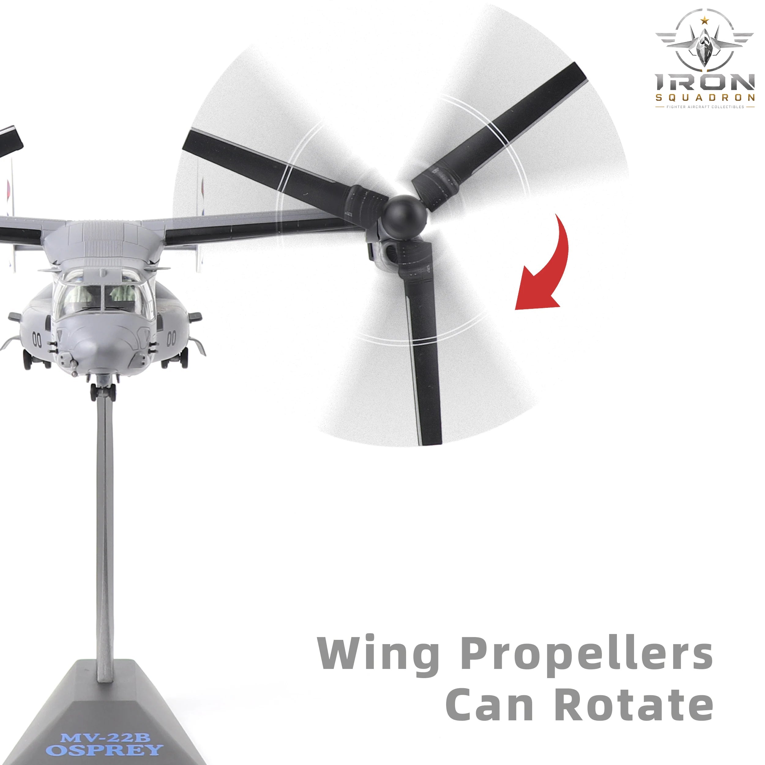 V-22 Osprey — U.S. Navy 1:72 Diecast Model - image 3