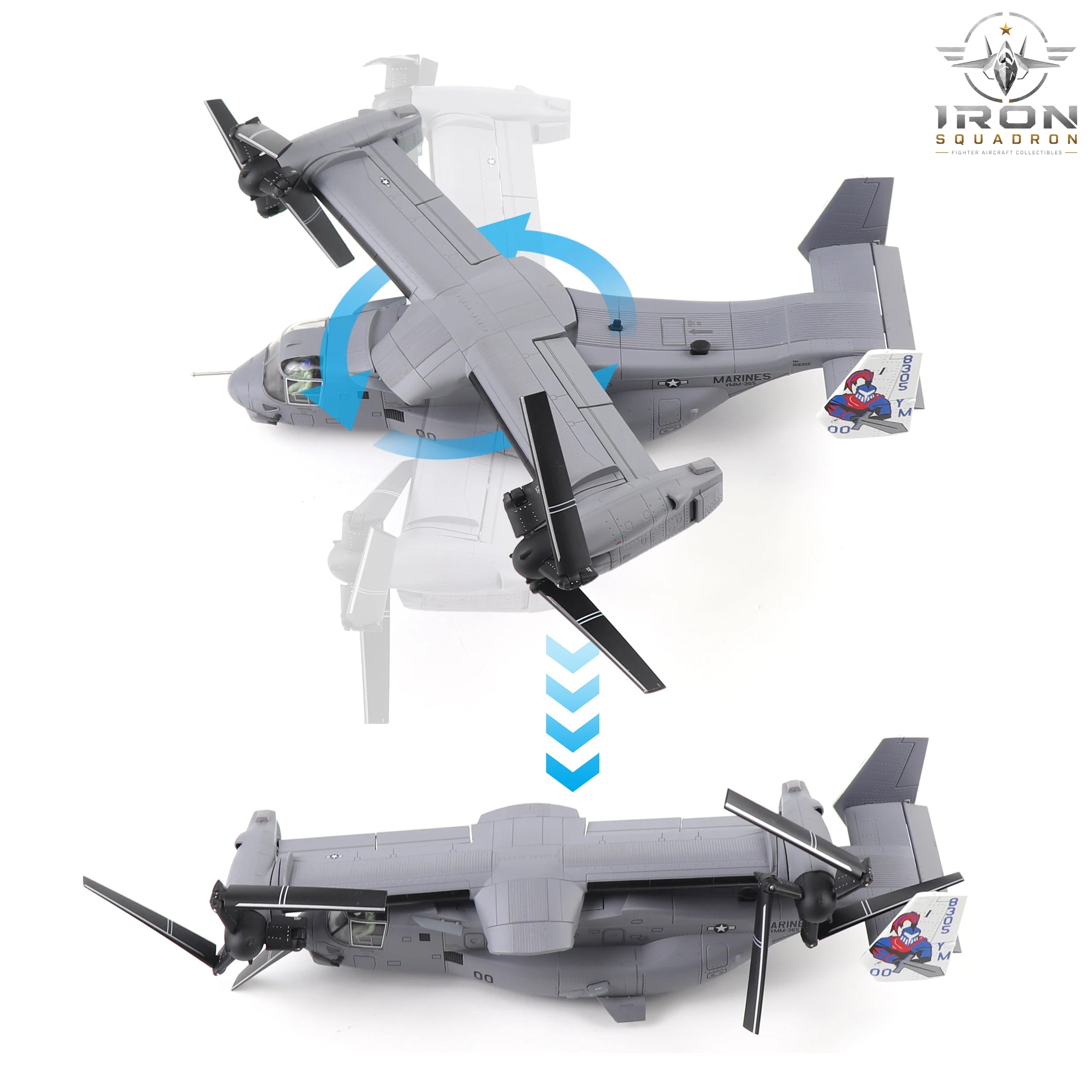 V-22 Osprey — U.S. Navy 1:72 Diecast Model - image 4