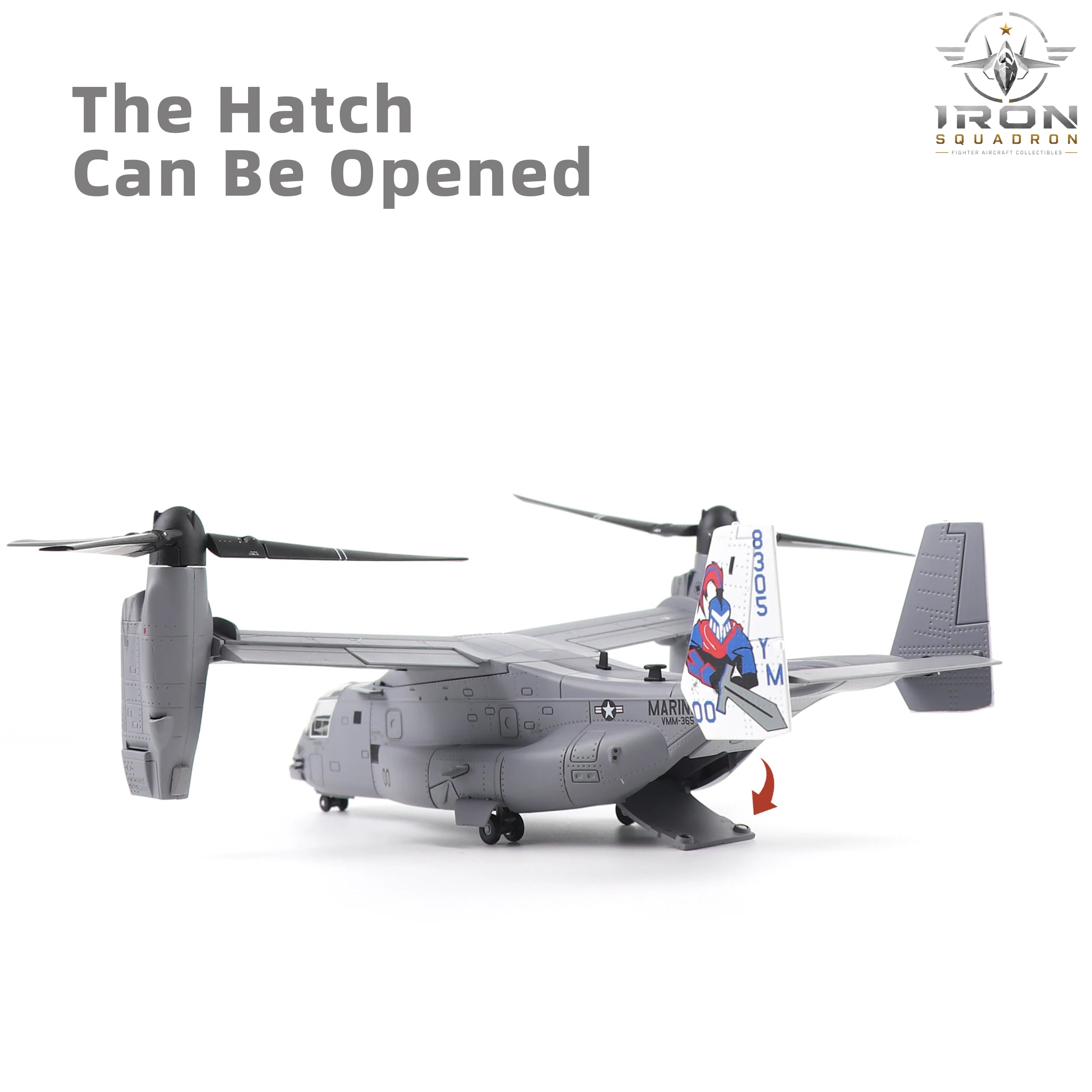 V-22 Osprey — U.S. Navy 1:72 Diecast Model - image 6